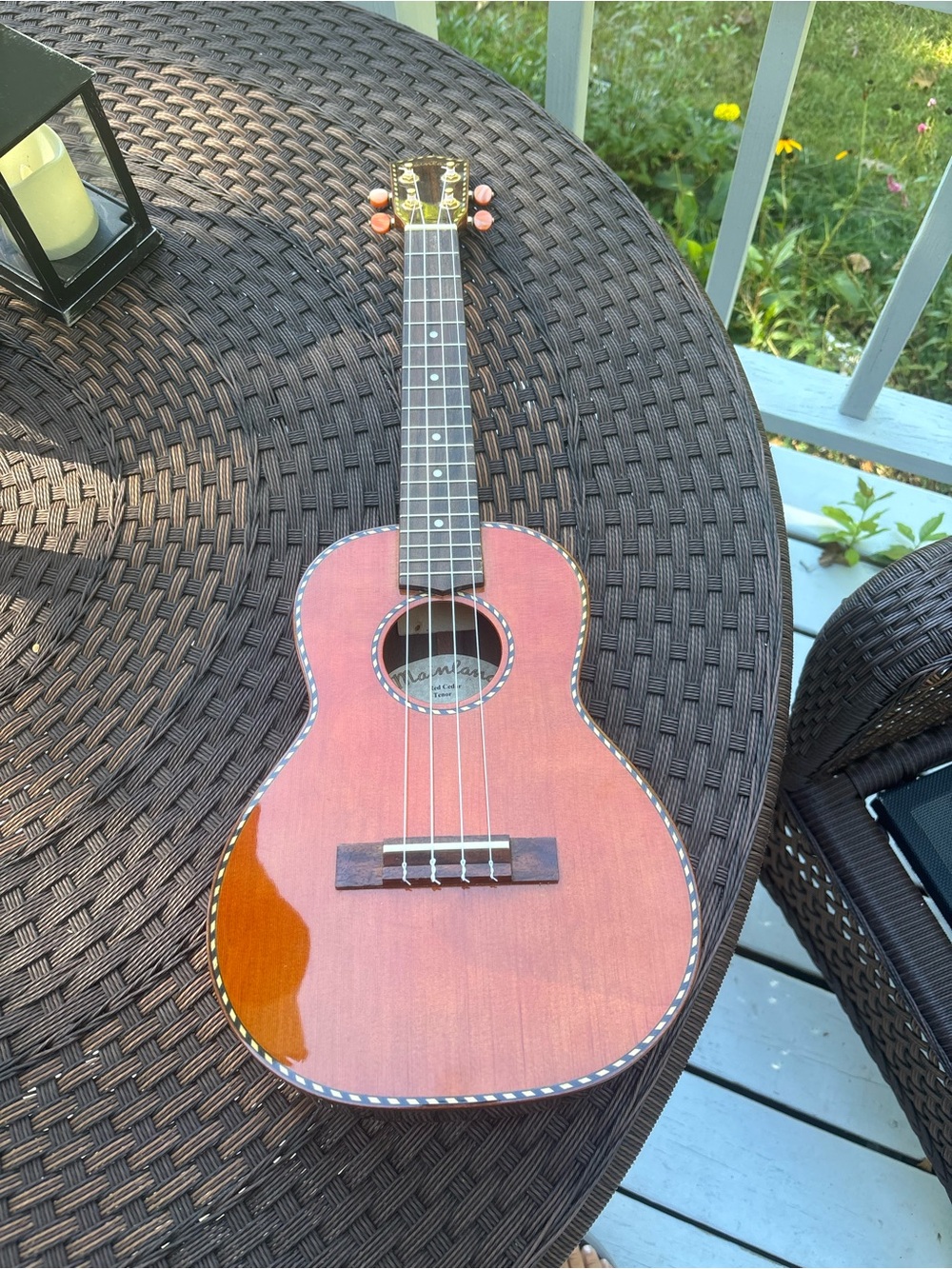 Mainland Red Cedar Tenor Ukulele - Rich Brown Finish Retails for $398.00